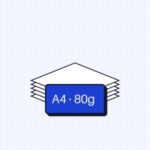 Risma carta A4 80 g, 500 fogli